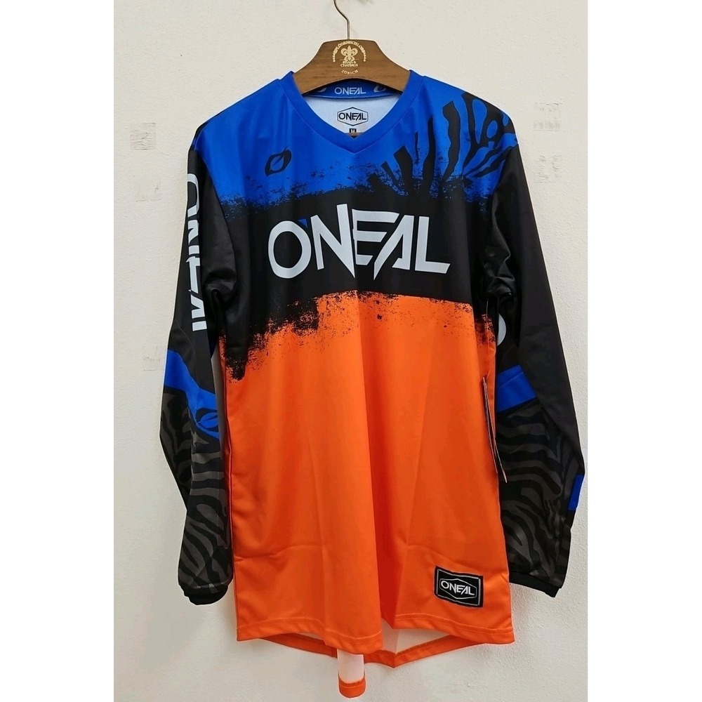 O'Neal Element Mens Off-Road Motocross Jersey Long Sleeve Shirt Medium New Tags